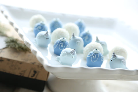 Chocolate Truffles ~ 16-Piece Gift ~ Narwhals