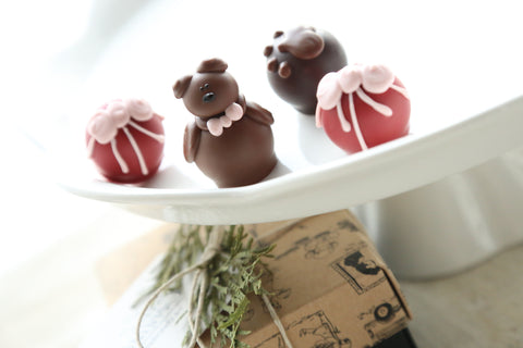 Teddy Bears ~ Valentine Chocolate Truffles