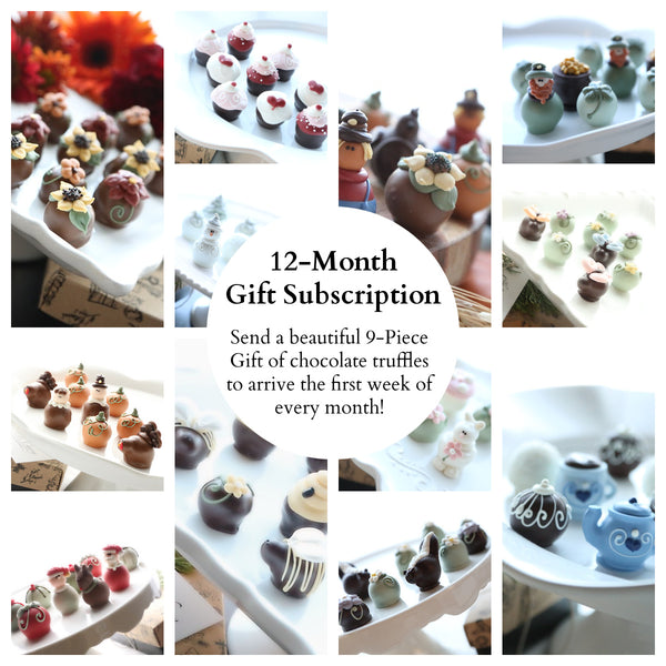 Chocolate Truffles ~ 12-Month Gift Subscription
