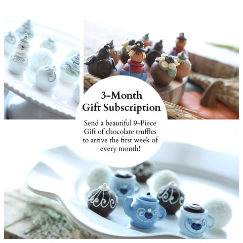 Chocolate Truffles ~ 3-Month Gift Subscription