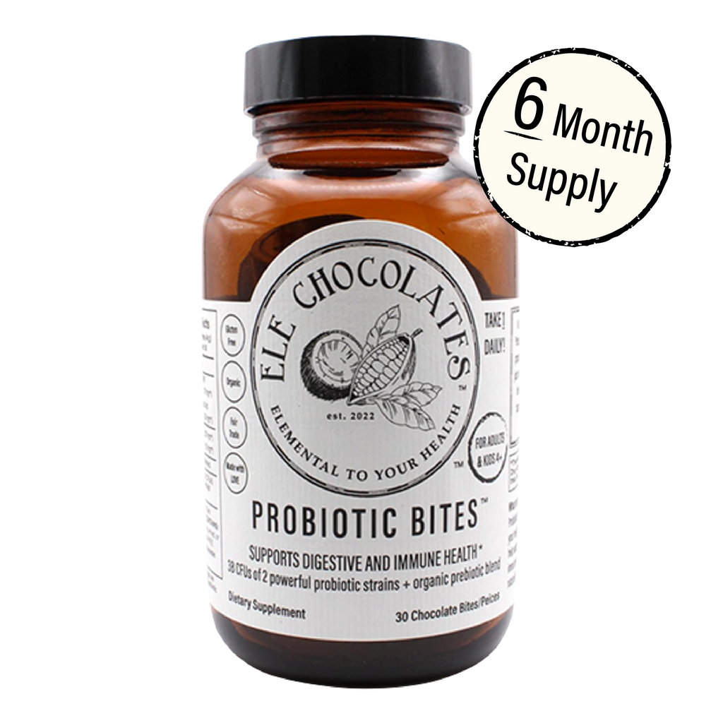 Chocolate Probiotic Elebites ~ 6 Month Supply