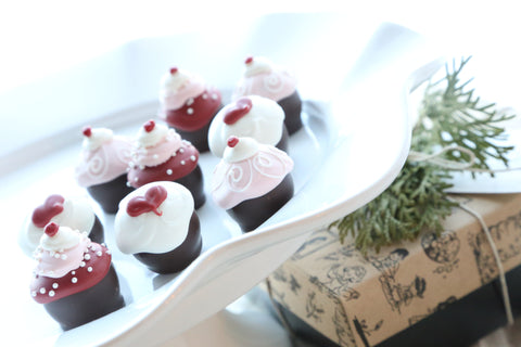 Cordial Cherries ~ 9-Piece Gift ~ Valentine Cupcakes