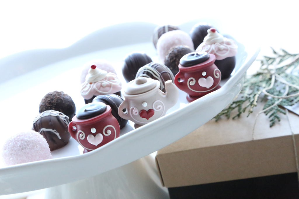 Combo ~ 16-Piece Gift ~ You're My Cup of Tea (Cherries & Truffles)