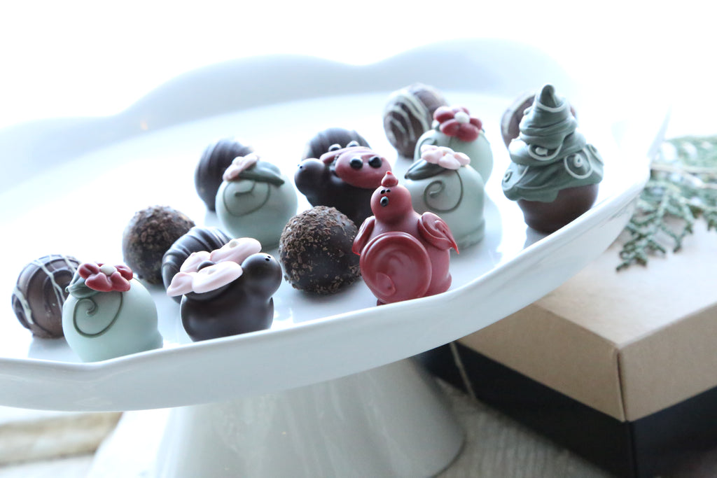 Combo ~ 16-Piece Gift ~ Sweet Garden (Cherries & Truffles)