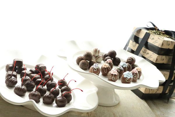 Chocolate Truffles ~ 4-Tier Gift Tower ~Easter Bouquet