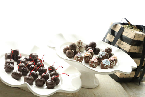 Chocolate Truffles ~ 4-Tier Gift Tower ~Easter Bouquet