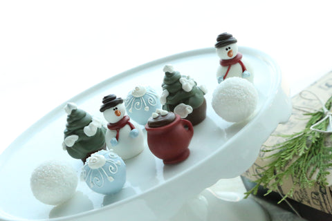 Cordial Cherries ~ 9-Piece Gift ~ Snow Day