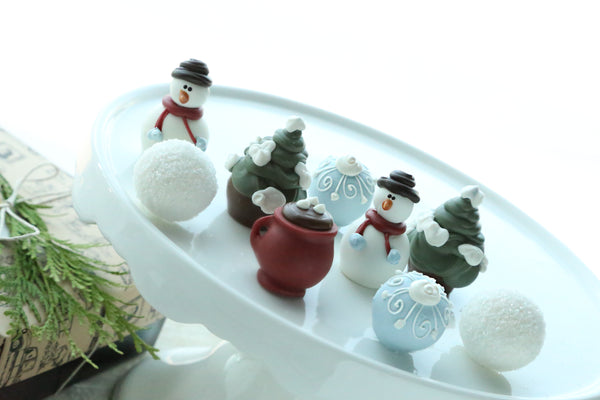 Chocolate Truffles ~ 9-Piece Gift ~ Snow Day
