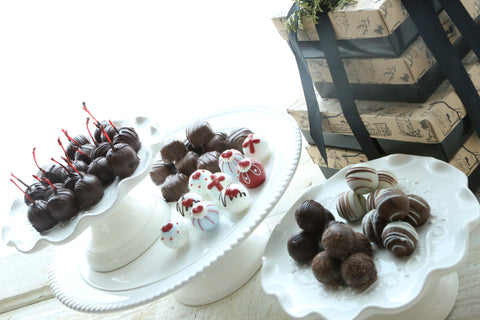 Chocolate Truffles ~ 4-Tier Gift Tower ~ Heart of Healthcare