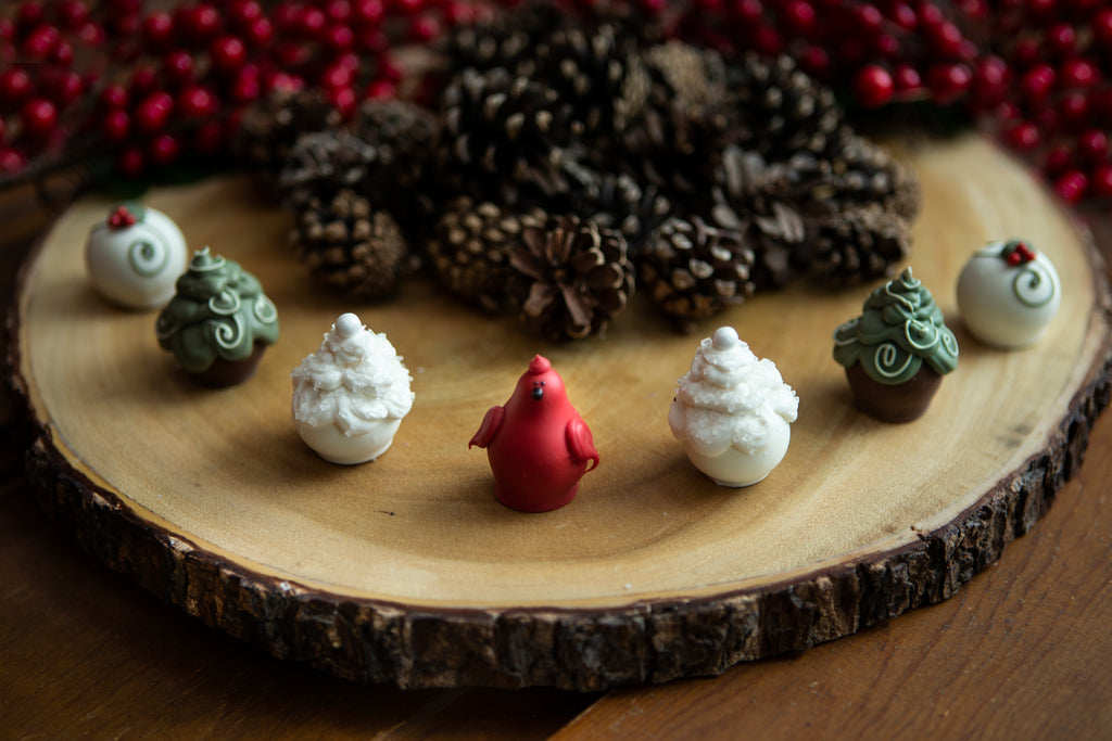 Cordial Cherries ~ 16-Piece Gift ~ Christmas Garden