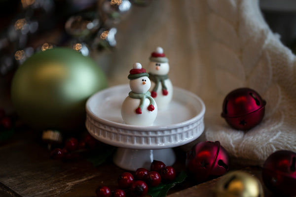 Cordial Cherries ~ 9-Piece Gift ~ Snowmen and Snowballs