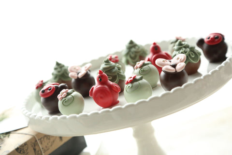 Chocolate Truffles ~ 16-Piece Gift ~ Love Garden