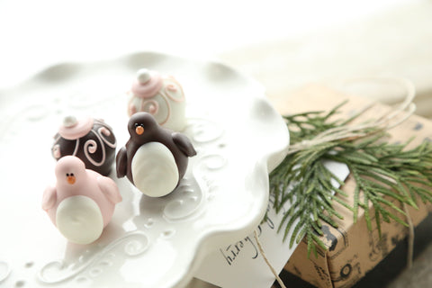 Cordial Cherries ~ 4-Piece Gift ~ Penguins
