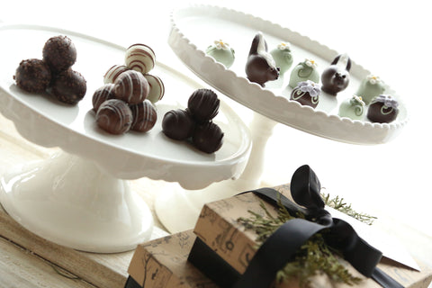 Chocolate Truffles ~ 2-Tier Gift Tower ~ You Can Call Me Flower