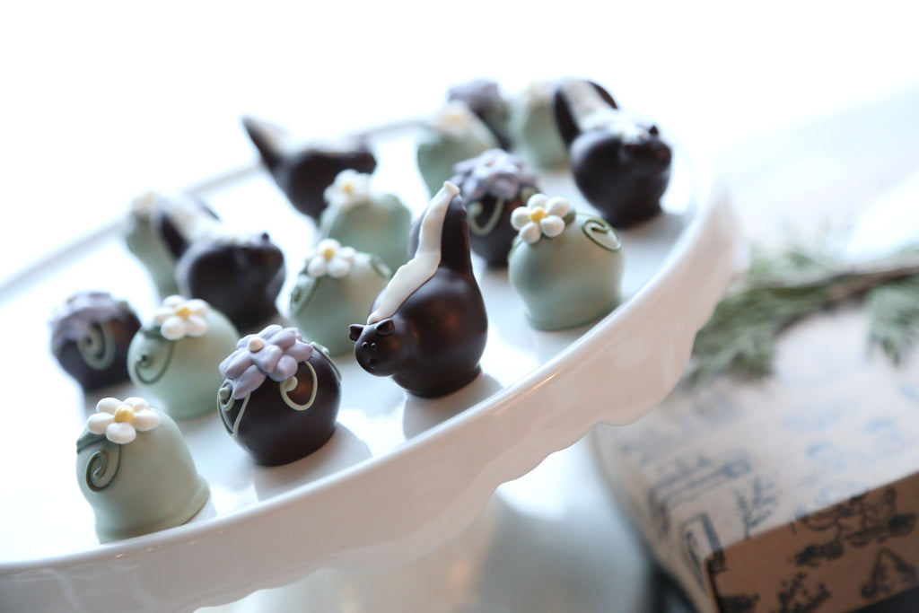 Chocolate Truffles ~ 16-Piece Gift ~ You Can Call Me Flower