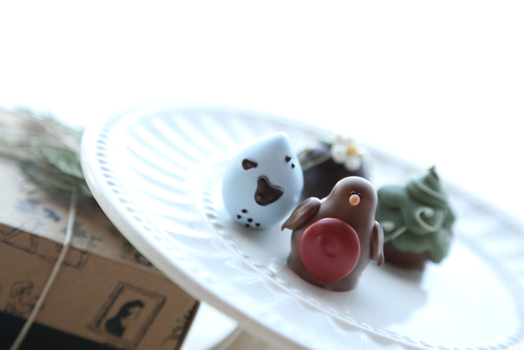 Chocolate Truffles ~ 4-Piece Gift ~ Robins and Eggs