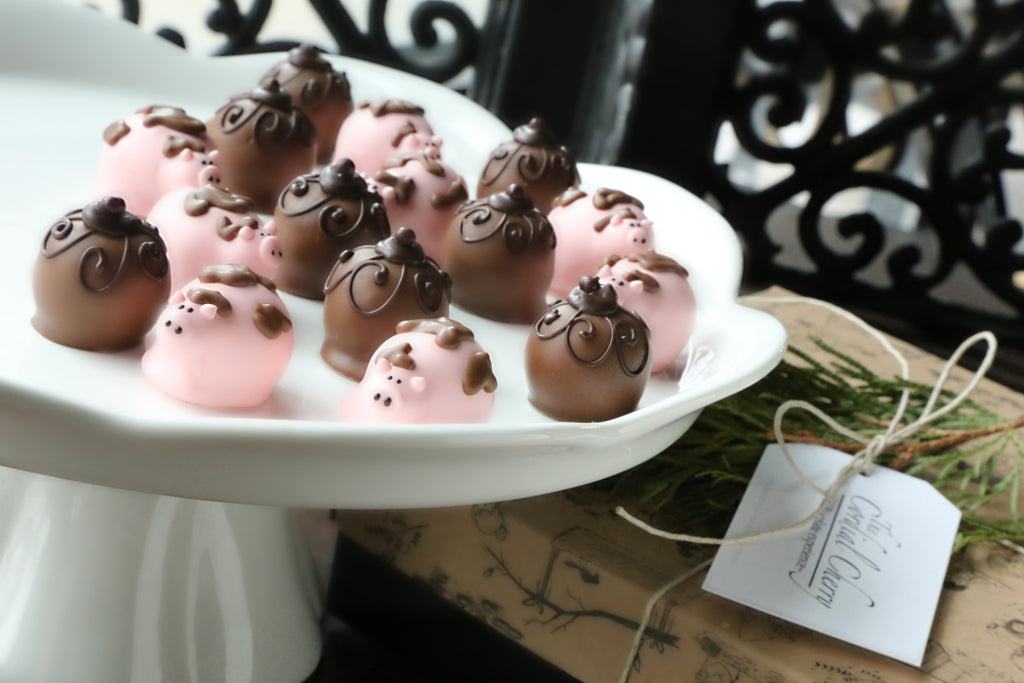 Cordial Cherries ~ 16-Piece Gift ~ Muddy Piggies