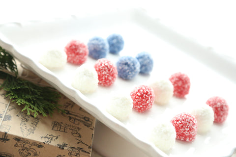 Chocolate Truffles ~ 16-Piece ~ American Flag