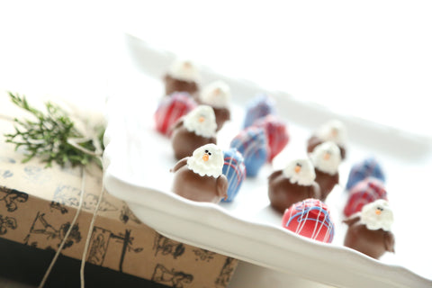 Chocolate Truffles ~ 16-Piece ~ Freedom Eagles