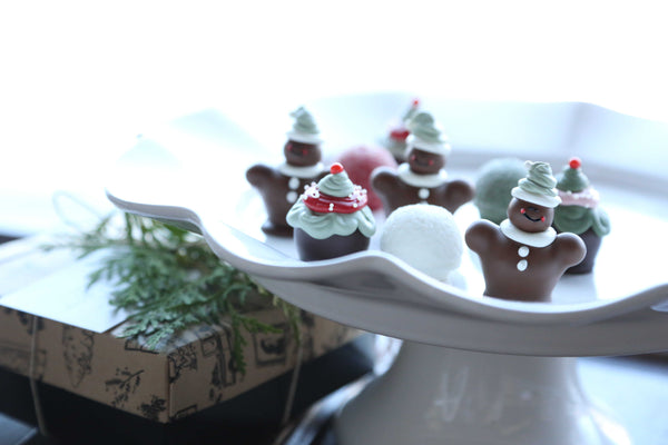 Chocolate Truffles ~ 9-Piece Gift ~ Gingerbread Men