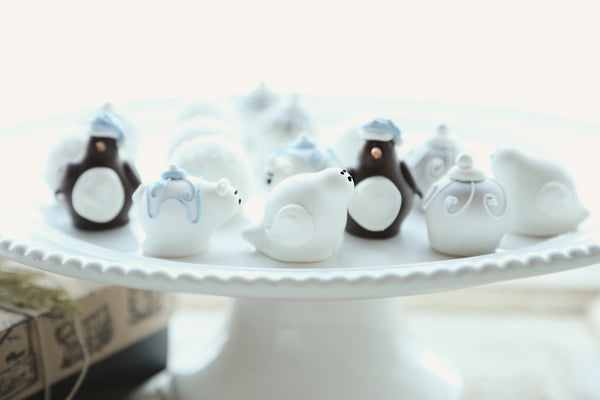 Chocolate Truffles ~ 16-Piece Gift ~ Polar Animals