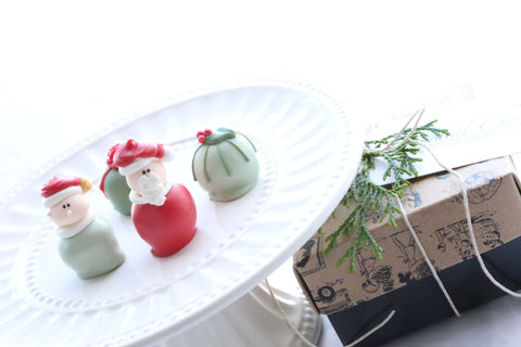 Chocolate Truffles ~ 4-Piece Gift ~ Christmas Eve