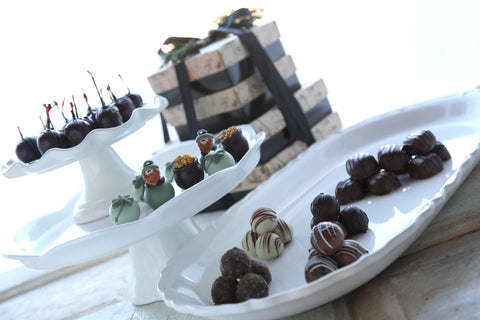 Chocolate Truffles ~ 4-Tier Tower Gift ~ Leprechauns and Pots of Gold