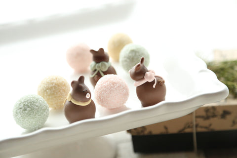 Cordial Cherries ~ 9-Piece Gift ~ Chocolate Easter Bunnies