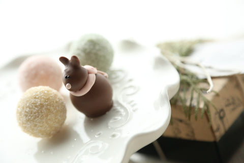 Cordial Cherries ~ 4-Piece Gift ~ Chocolate Easter Bunnies