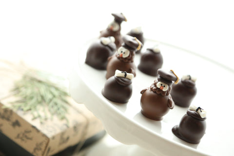 Chocolate Truffles ~ 9-Piece Gift ~ Congratulations Graduate!