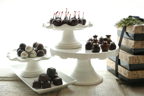 Cordial Cherries ~ 4-Tier Gift Tower ~ Congratulations Graduate!