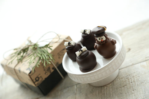 Chocolate Truffles ~ 4-Piece Gift ~ Congratulations Graduate!