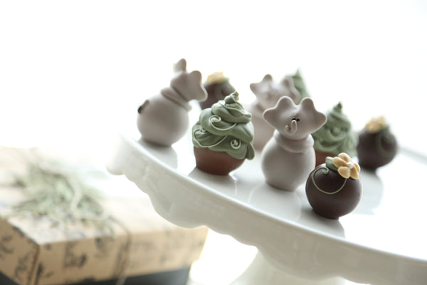 Chocolate Truffles ~ 9-Piece Gift ~ Elephants