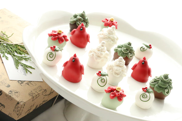 Cordial Cherries ~ 16-Piece Gift ~ Winter Garden