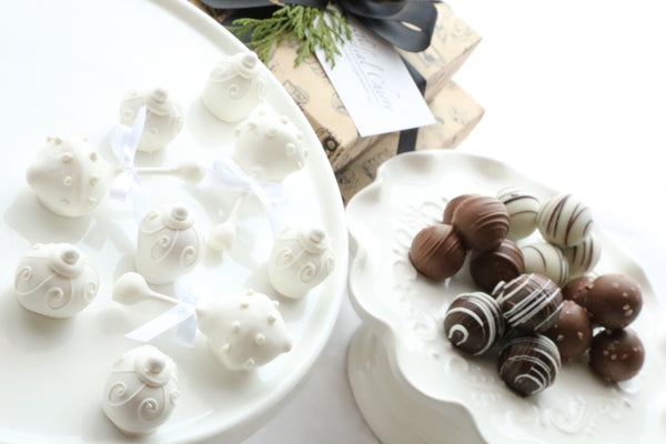 Chocolate Rattle Baby Rattles ~ Chocolate Truffles | The Cordial Cherry