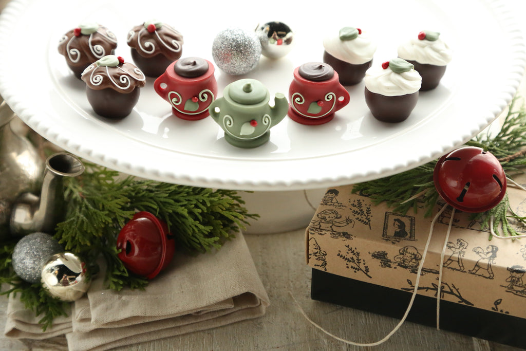 Cordial Cherries ~ 9-Piece Gift ~ Christmas Tea & Cakes